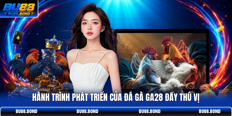Đá Gà GA28 - Sảnh Cược Kịch Tính Với Tỷ Lệ Thưởng Cao Hành trình phát triển của đá gà GA28 đầy thú vị