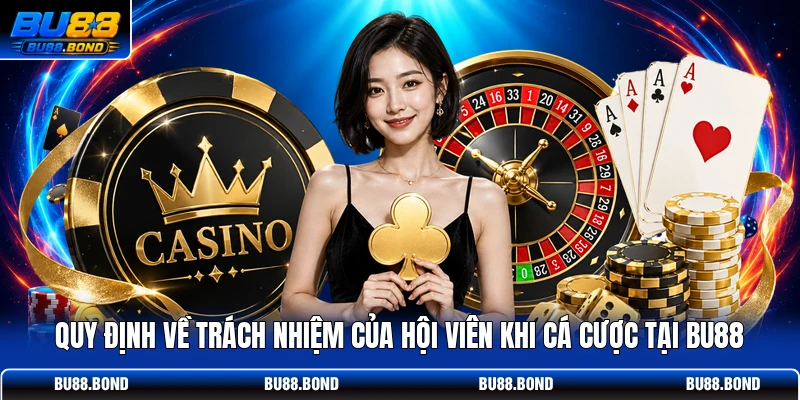 Miễn Trừ Trách Nhiệm BU88 Chi Tiết Điều Khoản Cho Cược Thủ Quy định về trách nhiệm của hội viên khi cá cược tại BU88