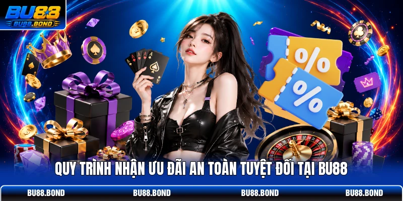 Khuyến Mãi BU88 | Nhận Ngay 188K Thưởng Nạp Đầu Cực Khủng Quy trình nhận ưu đãi an toàn tuyệt đối tại BU88