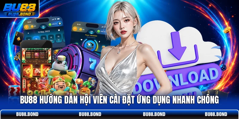 Tải App BU88 - 35MB Nhẹ Máy, 1 Ứng Dụng Cho Toàn Bộ Game BU88 hướng dẫn hội viên cài đặt ứng dụng nhanh chóng