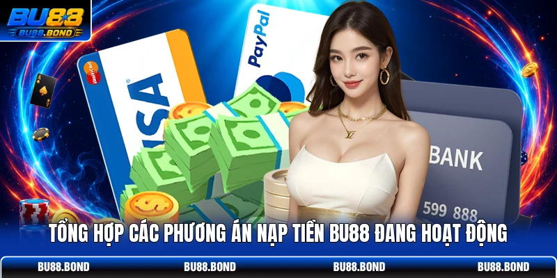 Nạp Tiền BU88 Với 60s Tạo Lệnh, Theo Dõi Giao Dịch Dễ Dàng Tổng hợp các phương án nạp tiền BU88 đang hoạt động